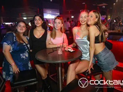 A professional photo of guests enjoying themselves at Cocktails Nightclub from our gallery.