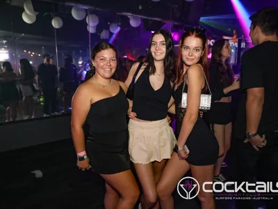 A professional photo of guests enjoying themselves at Cocktails Nightclub from our gallery.