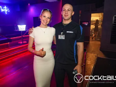 A professional photo of guests enjoying themselves at Cocktails Nightclub from our gallery.