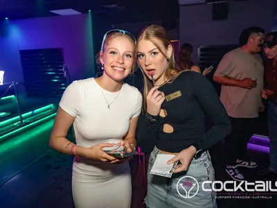 A professional photo of guests enjoying themselves at Cocktails Nightclub from our gallery.