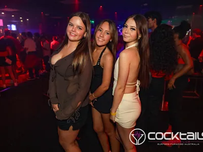 A professional photo of guests enjoying themselves at Cocktails Nightclub from our gallery.