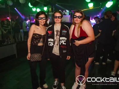 A professional photo of guests enjoying themselves at Cocktails Nightclub from our gallery.