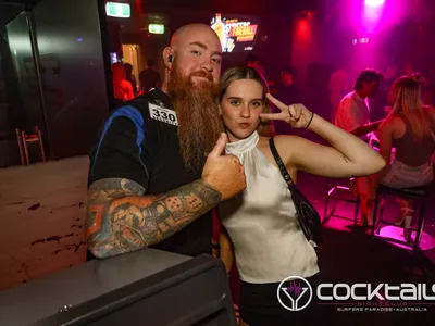 A professional photo of guests enjoying themselves at Cocktails Nightclub from our gallery.