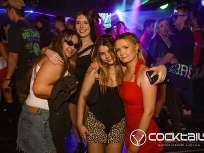 A professional photo of guests enjoying themselves at Cocktails Nightclub from our gallery.