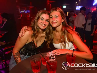 A professional photo of guests enjoying themselves at Cocktails Nightclub from our gallery.