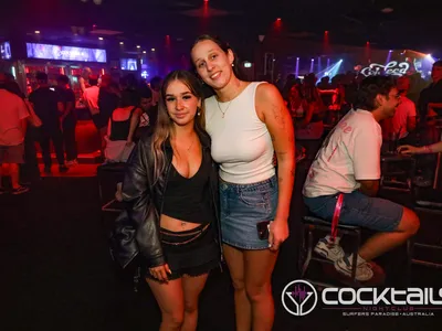 A professional photo of guests enjoying themselves at Cocktails Nightclub from our gallery.