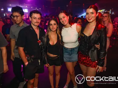 A professional photo of guests enjoying themselves at Cocktails Nightclub from our gallery.