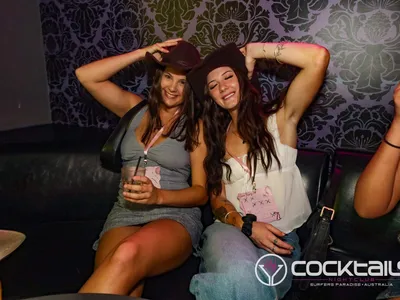 A professional photo of guests enjoying themselves at Cocktails Nightclub from our gallery.