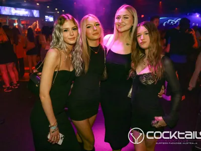 A professional photo of guests enjoying themselves at Cocktails Nightclub from our gallery.