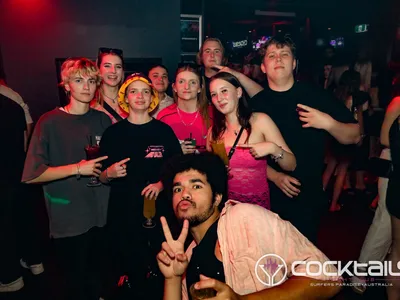 A professional photo of guests enjoying themselves at Cocktails Nightclub from our gallery.