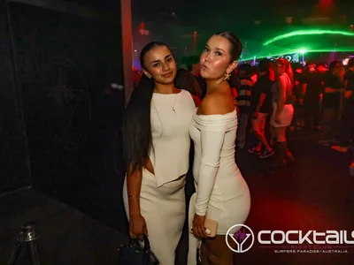 A professional photo of guests enjoying themselves at Cocktails Nightclub from our gallery.