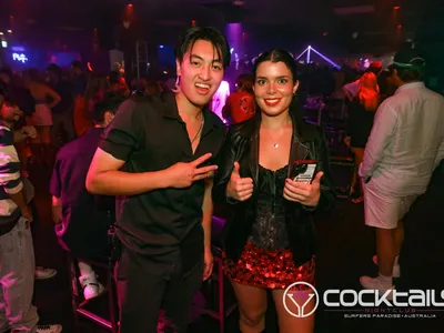 A professional photo of guests enjoying themselves at Cocktails Nightclub from our gallery.