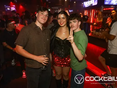 A professional photo of guests enjoying themselves at Cocktails Nightclub from our gallery.