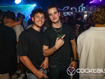 A professional photo of guests enjoying themselves at Cocktails Nightclub from our gallery.