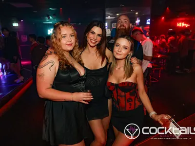 A professional photo of guests enjoying themselves at Cocktails Nightclub from our gallery.