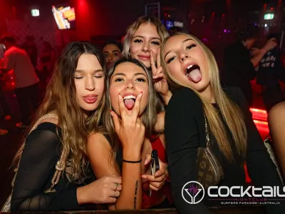 A professional photo of guests enjoying themselves at Cocktails Nightclub from our gallery.