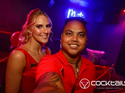 A professional photo of guests enjoying themselves at Cocktails Nightclub from our gallery.