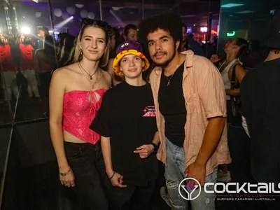 A professional photo of guests enjoying themselves at Cocktails Nightclub from our gallery.