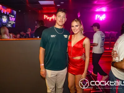 A professional photo of guests enjoying themselves at Cocktails Nightclub from our gallery.