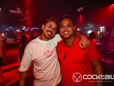 A professional photo of guests enjoying themselves at Cocktails Nightclub from our gallery.