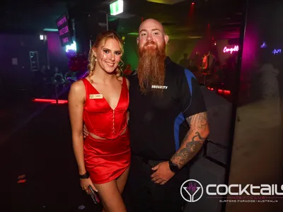 A professional photo of guests enjoying themselves at Cocktails Nightclub from our gallery.