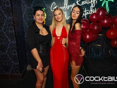 A professional photo of guests enjoying themselves at Cocktails Nightclub from our gallery.