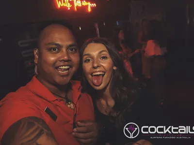 A professional photo of guests enjoying themselves at Cocktails Nightclub from our gallery.