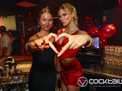 A professional photo of guests enjoying themselves at Cocktails Nightclub from our gallery.