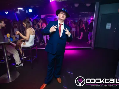 A professional photo of guests enjoying themselves at Cocktails Nightclub from our gallery.