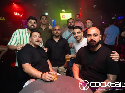 A professional photo of guests enjoying themselves at Cocktails Nightclub from our gallery.