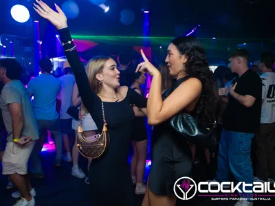A professional photo of guests enjoying themselves at Cocktails Nightclub from our gallery.