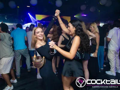 A professional photo of guests enjoying themselves at Cocktails Nightclub from our gallery.
