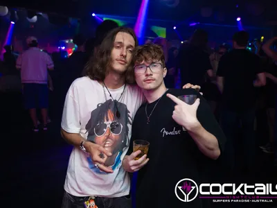A professional photo of guests enjoying themselves at Cocktails Nightclub from our gallery.