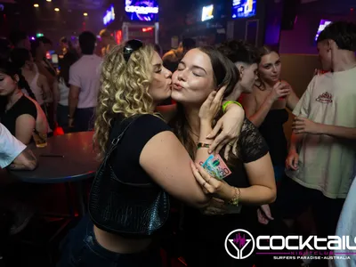 A professional photo of guests enjoying themselves at Cocktails Nightclub from our gallery.