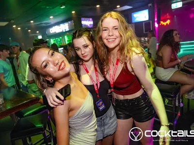 A professional photo of guests enjoying themselves at Cocktails Nightclub from our gallery.