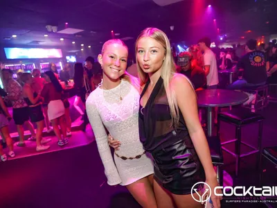 A professional photo of guests enjoying themselves at Cocktails Nightclub from our gallery.