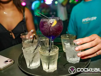 A professional photo of guests enjoying themselves at Cocktails Nightclub from our gallery.