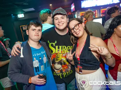 A professional photo of guests enjoying themselves at Cocktails Nightclub from our gallery.