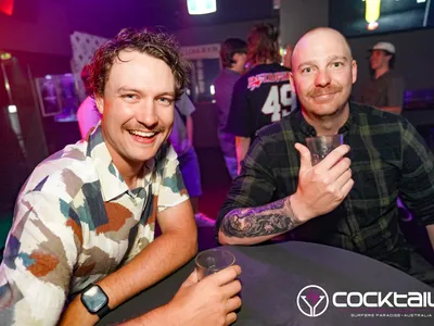 A professional photo of guests enjoying themselves at Cocktails Nightclub from our gallery.