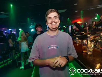 A professional photo of guests enjoying themselves at Cocktails Nightclub from our gallery.