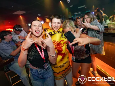 A professional photo of guests enjoying themselves at Cocktails Nightclub from our gallery.