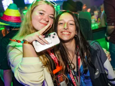 A professional photo of guests enjoying themselves at Cocktails Nightclub from our gallery.