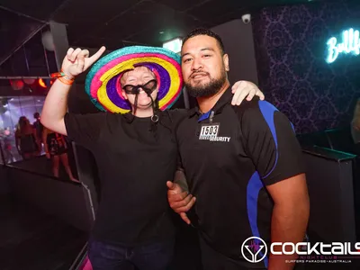 A professional photo of guests enjoying themselves at Cocktails Nightclub from our gallery.