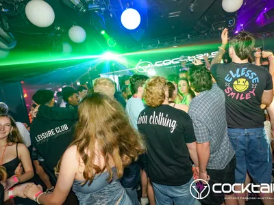 A professional photo of guests enjoying themselves at Cocktails Nightclub from our gallery.