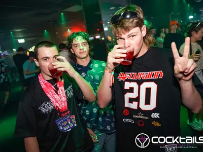 A professional photo of guests enjoying themselves at Cocktails Nightclub from our gallery.