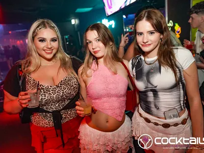 A professional photo of guests enjoying themselves at Cocktails Nightclub from our gallery.