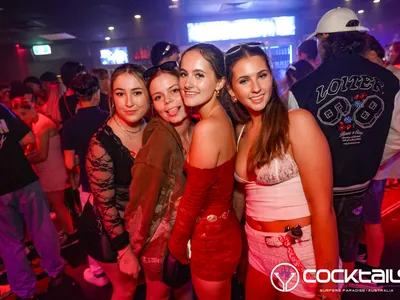 A professional photo of guests enjoying themselves at Cocktails Nightclub from our gallery.