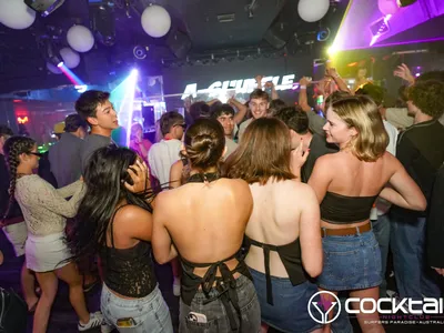 A professional photo of guests enjoying themselves at Cocktails Nightclub from our gallery.