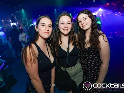 A professional photo of guests enjoying themselves at Cocktails Nightclub from our gallery.