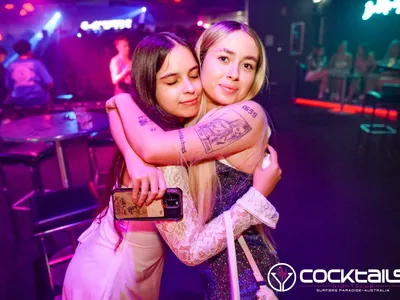 A professional photo of guests enjoying themselves at Cocktails Nightclub from our gallery.